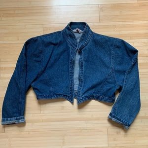 Vintage Crop Denim Jacket